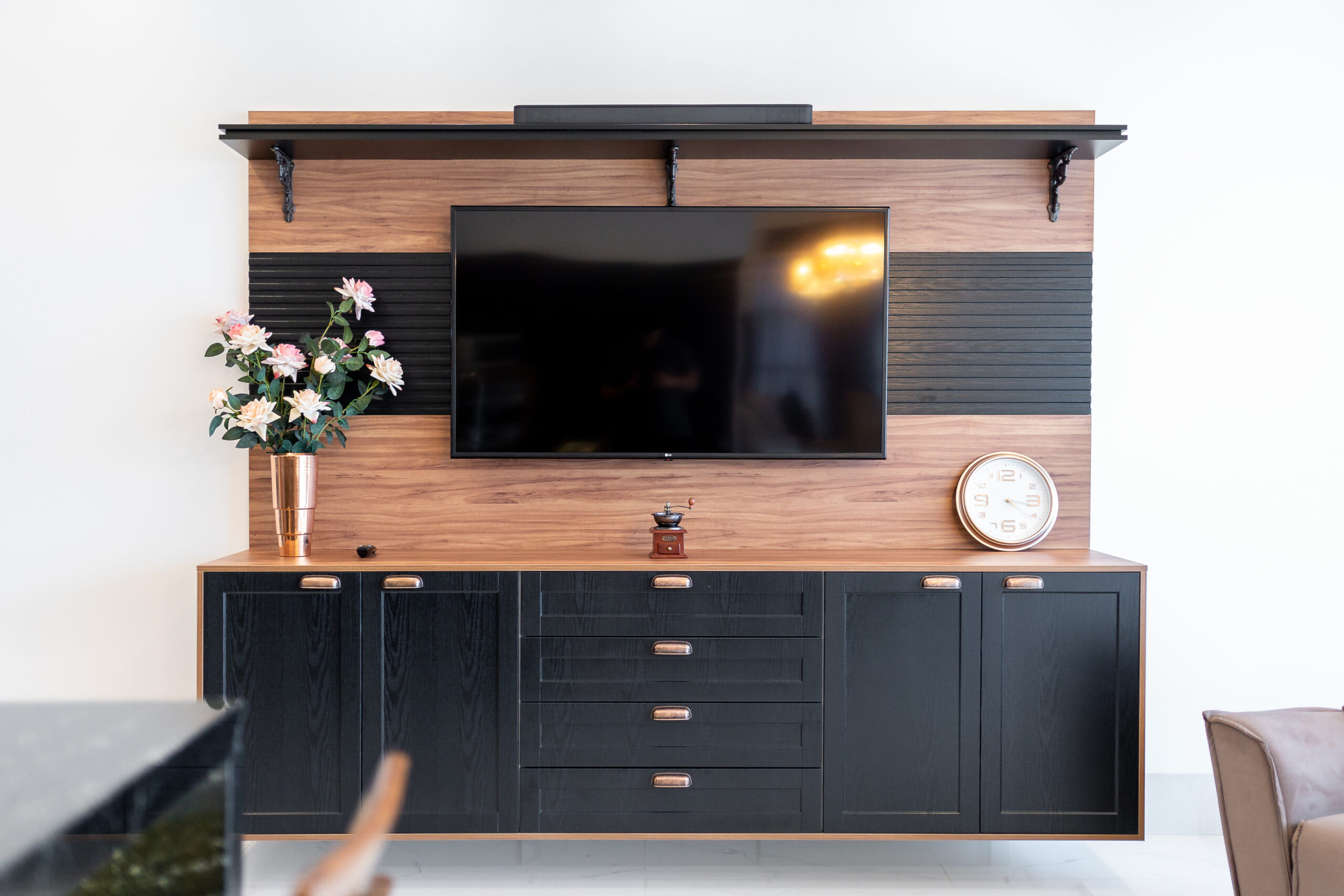 loja de moveis planejados em alphaville e sorocaba, faça seu orçamento na casa - finna - sala planejada em sorocaba e alphaville